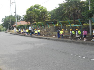 下校時の様子①