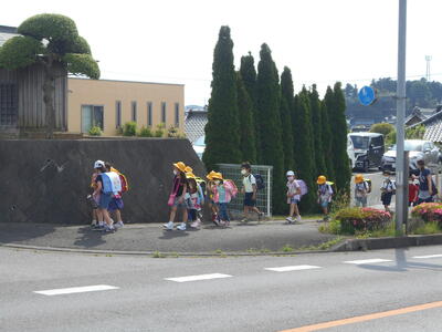 下校時の様子②