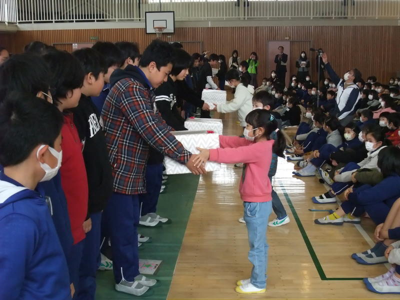 ６年生を送る会