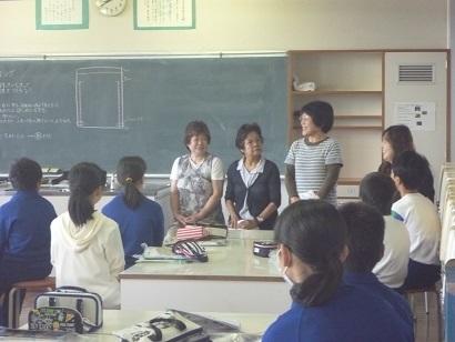 ミシンボランティアの先生たち