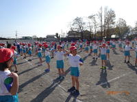 準備体操　１，２，３，４！